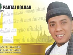 Wirman Putra Dt. Rajo Mantiko Alam Bakal Mencatat Sejarah Baru Bersama Partai Golkar