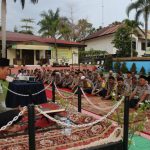 Polres Tanah Datar Adakan Syukuran Bersama Keluarga Besar Polri