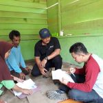 Warga Transmigrasi di Padang Tarok Didata KPU Sijunjung