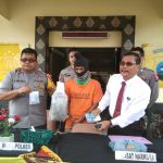Meski Sibuk Mengawal Pilpres, Polres Padang Panjang Berhasil Ringkus Pengedar 816,96 gram Ganja