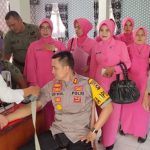Peringati HUT Bhayangkara, Polres Padang Panjang Donor Darah Bersama