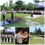 HUT Bhayangkara Ke-  73 , Sebanyak 35 Personil Polres Payakumbuh Naik Pangkat