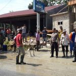 Kapolsek Tanjung Baru Goro Bersama Warga