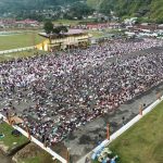 Lapangan Bancah Laweh Tertutup Umat Islam yang Sholat Idhul Adha