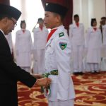 Calon Paskibraka Dikukuhkan Bupati Pesisir Selatan