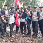 Meski Hujan Tak Membuat Surut Tim Pemuda Pancasila Payakumbuh Mengikuti Napak Tilas