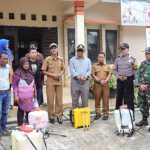 Ketua BK DPRD Kota Payakumbuh YB. Dt. Parmato Alam Pimpin Penyemprotan Disinfektan di Kapalo Koto Ampangan