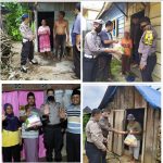 Polres Payakumbuh Serahkan Sembako Buat Fakir Miskin