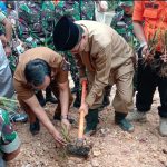 Cegah Erosi, Bupati dan Dandim Tanam Pohon Vetiver