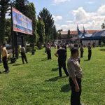 Polres Payakumbuh Gelar Senam AWS3