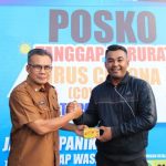 Sales PT. Bintang Toedjoe Berikan Support Kepada Petugas Posko Covid-19 Di Payakumbuh