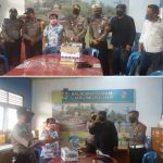 Gencar Memerangi Covid 19,  Polres Payakumbuh Bagikan Masker Buat Balai Wartawan