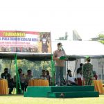 Wako Riza Falepi Buka Turnamen Gateball HUT Kodam I/BB Ke 70