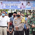 Gubernur, Kapolda, dan Danrem Puji Taman Pangan Terpadu Polres Kota Payakumbuh