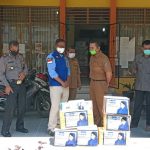 Rezka Oktoberia Bagikan Bantuan APD Untuk Tenaga Medis