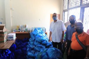 Lobby Wako Riza Berhasil, Donatur Salurkan Bantuan 470 Paket Sembako Lewat BAZNAS