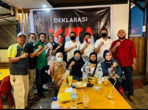 Eks Relawan Jokowi dan Prabowo Deklarasikan KITA di Payakumbuh