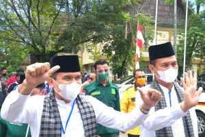 Optimis Menang, Fakhrizal – Genius Daftar ke KPU Sumbar