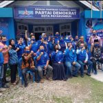 Gelar Reses di Hari Kedua, Rezka Oktoberia Silaturrahim ke DPC Demokrat Payakumbuh