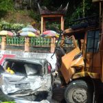 Tabrakan Beruntun Terjadi di Lembah Anai