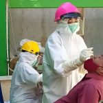 Puskesmas Ulakan Lakukan Pemeriksaan Uji Swab Kepada Tenaga Pendidik