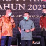 Hadiri HUT Padang TV Ke-14, Riza Falepi : Media Rancak Bana!