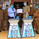 Bank Nagari Serahkan 10 Unit Wastafel Untuk Pemko Payakumbuh