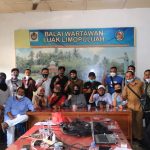 Anggota  DPR RI Rezka  Oktoberia Disambut Hangat Wartawan