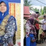 Anisah Hanim Salurkan 7 Ekor Kambing Untuk Khatam Al Qur’an di Tarok