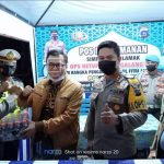 Bersama Kapolres, Wabup Limapuluh Kota  Rizki Kurniawan Nakasri Kunjungi Tiga Posko Pengamanan Idul Fitri