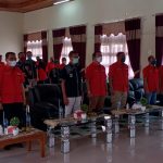 Dandim 0306/50 Kota Menghadiri Pelantikan Pengurus Institut Karate -Do Nasional (Inkanas) Kabupaten 50 Kota