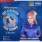 Rezka Oktoberia : Selamat Hari Kebebasan Pers, Ciptakan Masyarakat Sehat Cerna Informasi
