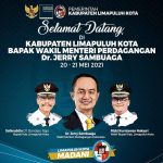 Dua Hari Wamen Perdagangan Jerry Sambuaga di Limapuluh Kota, Ini Agendanya