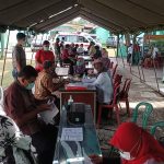 Kodim 0306/50 Kota Gelar Vaksinasi Covid -19 Kepada Purnawirawan TNI AD Dan Warakawuri