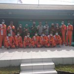 Kodim 0306 /50 Kota Bersama Dinas Kesehatan Prakasai Vaksin Untuk Pelaku Ekonomi