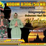 Dandim 0306/50 Kota Ucapkan Selamat Memperingati Hari Raya Waisak