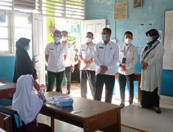 Pembelajaran Tatap Muka (PTM) Terbatas Dimulai, Sekda Rida Ananda Lakukan Monitoring