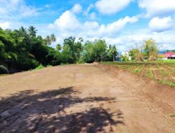 Jalan Inspeksi Batang Agam Dari Jembatan Hasanuddin Hingga Lundang Mulai Dibangun, Saat Ini Pembukaan Lahan
