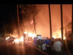 Kebakaran 3 Unit Rumah Kayu Di Parik Muko Aia Latina