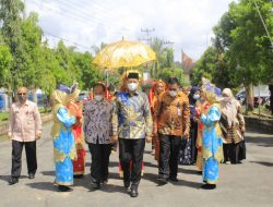 Wabup Launching Program KAN Masuk Sekolah, Warnai HUT ke 76 Kabupaten Pasaman