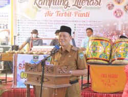 Wabup Sabar As, Buka Pencanangan Gerakan Indonesia Membaca dan Kampung Literasi