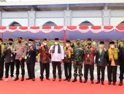 Kafilah MTQ Asal Kota Payakumbuh Disambut Forkopimda Di Islamic Centre Kota Padang Panjang