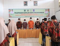 Wako Riza Falepi Lepas Kontingen MTQ XXXIX Provinsi Sumbar Dari Kota Randang, “Prestasi Tidak Bisa Didapat Dengan Sim Salabim”