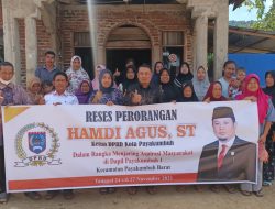 Tampung Aspirasi Warga, Ketua DPRD Payakumbuh Gelar Reses Perorangan