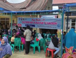 Gebyar Sumbar Sadar Vaksin, Pemko Payakumbuh Targetkan 6 Persen Warga