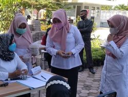 Kelompok Pelaku IKM, Pekerja, Dan Organisasi Paskibra Semangat Ikut Gebyar Vaksinasi