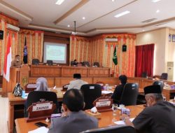 DPRD Kota Payakumbuh Dengarkan Nota Penjelasan Wali Kota Terhadap Ranperda APBD Perubahan TA 2021