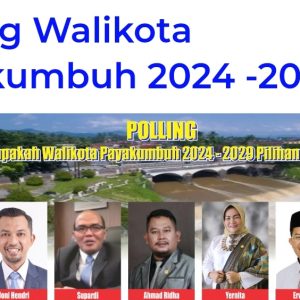 Polling Cawako Payakumbuh Ditutup, Datuak Parmato, Nurkahlis, Ahmad Ridha Tiga Besar