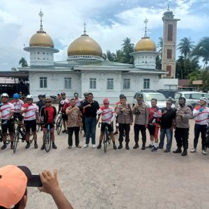 Guna Mencegah Covid-19, Polda Sumbar dan Polres Agam Adakan Kegiatan Olahraga