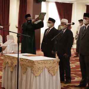 Wabup Rudi Hariansyah Lantik Pengurus Baznas Pesisir Selatan